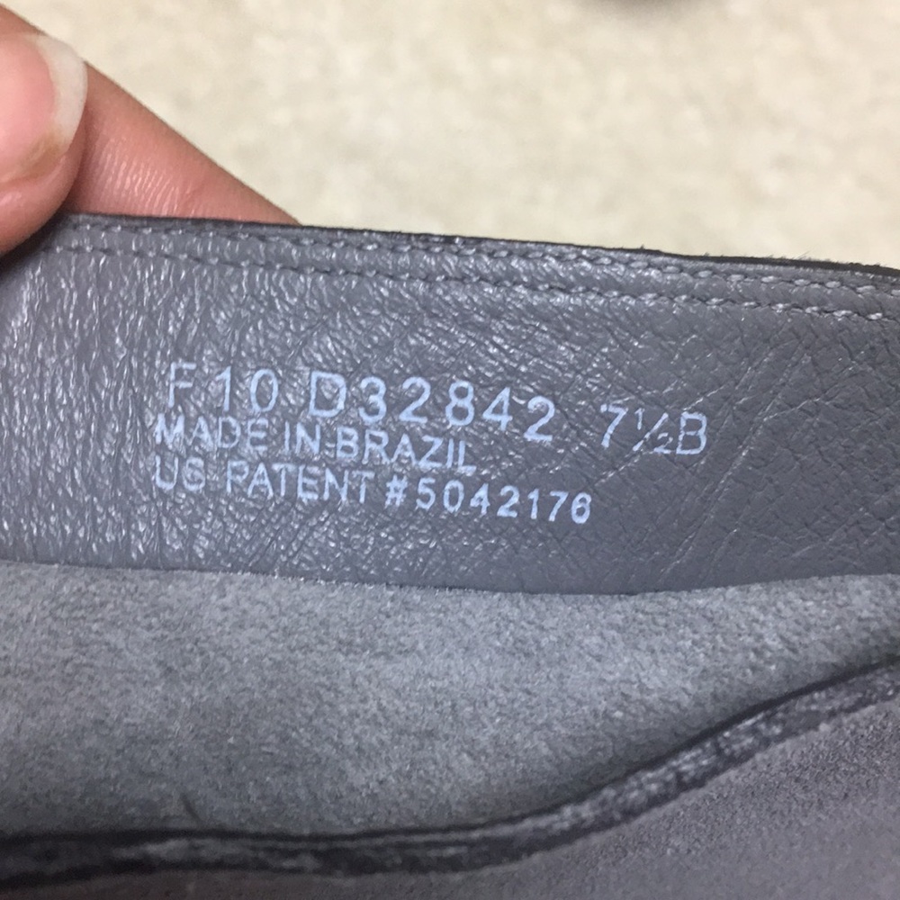 Cole Haan Nike air suede heel booties - Picture 3 of 4